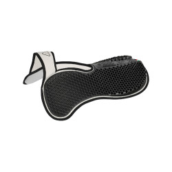 Amortisseur Acavallo dégarotté mémoire de forme réhausseur arrière Blanc