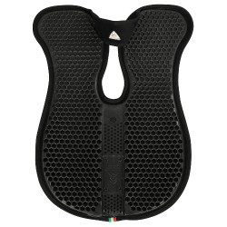 Amortisseur Acavallo dégarotté mémoire de forme réhausseur arrière Noir Amortisseur Acavallo dégarotté mémoire de forme réhausseur arrière Noir