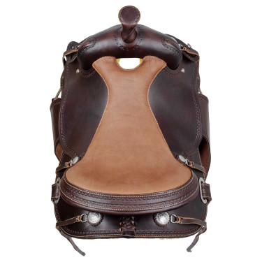 Selle western trail manteau rond full quarter 8020 Selle western trail manteau rond full quarter 8020