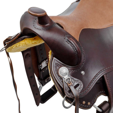 Selle western trail manteau rond full quarter 8020 Selle western trail manteau rond full quarter 8020