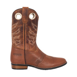 Bottes western Pro-tech style California Marron / chocolat