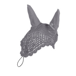 Bonnet chasse-mouches long Equestro Gris