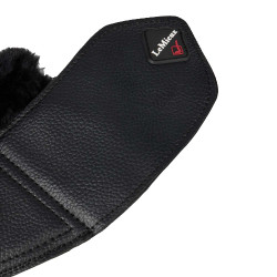 Cloches LeMieux Mouton et Simili-Cuir Noir