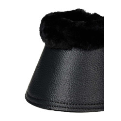 Cloches LeMieux Mouton et Simili-Cuir Noir