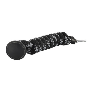 Longe Acavallo Nylon Tréssé avec Embout en Cuir Longe Acavallo Nylon Tréssé avec Embout en Cuir