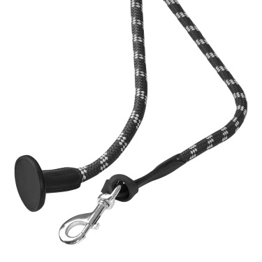 Longe Acavallo Nylon Tréssé avec Embout en Cuir Longe Acavallo Nylon Tréssé avec Embout en Cuir