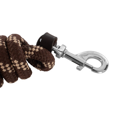 Longe Acavallo Nylon Tréssé avec Embout en Cuir Longe Acavallo Nylon Tréssé avec Embout en Cuir
