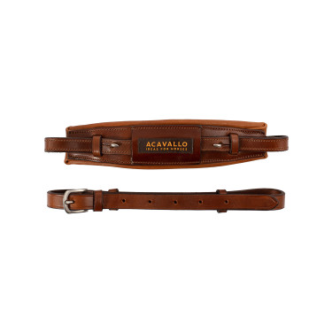Muserolle Acavallo en cuir pour Hackamore Muserolle Acavallo en cuir pour Hackamore