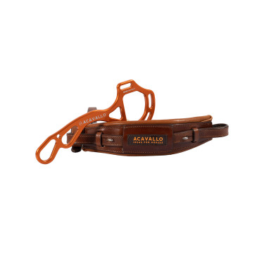 Muserolle Acavallo en cuir pour Hackamore Muserolle Acavallo en cuir pour Hackamore