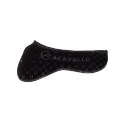 Amortisseur Acavallo Close Contact mousse mémoire de forme grip et gouttière Noir Amortisseur Acavallo Close Contact mousse mémoire de forme grip et gouttière Noir
