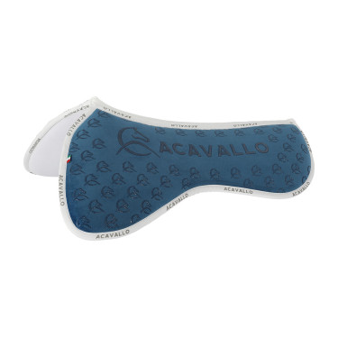 Amortisseur Acavallo Close Contact mousse mémoire de forme grip et gouttière Océan Bleu