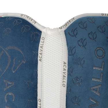 Amortisseur Acavallo Close Contact mousse mémoire de forme grip et gouttière Océan Bleu