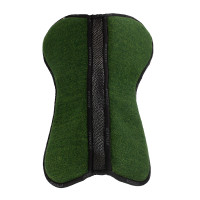 Amortisseur Acavallo CSO feutre Close Contact avec gouttière et mémoire de forme Vert forêt Amortisseur Acavallo CSO feutre Close Contact avec gouttière et mémoire de forme Vert forêt