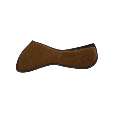 Amortisseur Acavallo CSO feutre Close Contact avec gouttière et mémoire de forme Marron moutarde