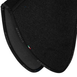 Amortisseur Acavallo CSO feutre Close Contact avec gouttière et mémoire de forme Noir Amortisseur Acavallo CSO feutre Close Contact avec gouttière et mémoire de forme Noir