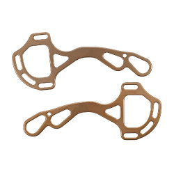 Branches Hackamore Acavallo Alupro Bronze Marron