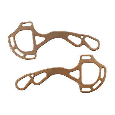 Branches Hackamore Acavallo Alupro Bronze Marron