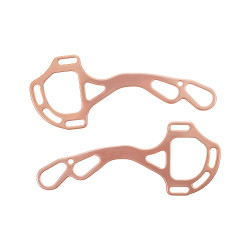 Branches Hackamore Acavallo Alupro Or rose Noir Branches Hackamore Acavallo Alupro Or rose Noir