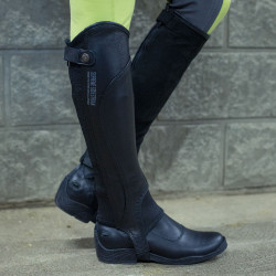 Mini-chaps Quinton Horze Supreme Noir Mini-chaps Quinton Horze Supreme Noir