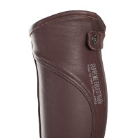 Mini-chaps Quinton Horze Supreme Marron foncé