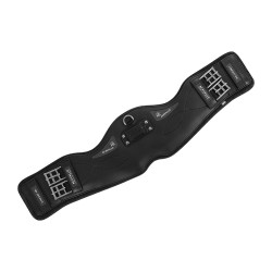Sangle Acavallo Courte Dressage Gel & PVC Noir Sangle Acavallo Courte Dressage Gel & PVC Noir