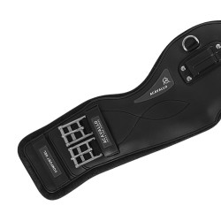 Sangle Acavallo Courte Dressage Gel & PVC Noir Sangle Acavallo Courte Dressage Gel & PVC Noir