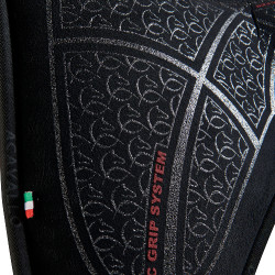 Amortisseur Acavallo grip et mousse à mémoire de forme Close Contact Noir / argent