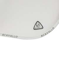 Amortisseur Acavallo mousse à mémoire de forme réhausse arrière Blanc Amortisseur Acavallo mousse à mémoire de forme réhausse arrière Blanc