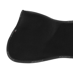 Amortisseur Acavallo mousse à mémoire de forme réhausse arrière Noir
