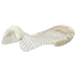 Amortisseur Acavallo respirant Gel et contour mouton Transparent / naturel