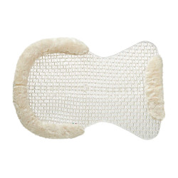 Amortisseur Acavallo respirant Gel et contour mouton Transparent / naturel