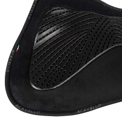 Amortisseur Acavallo Classic Gel mousse à mémoire de forme Noir Amortisseur Acavallo Classic Gel mousse à mémoire de forme Noir