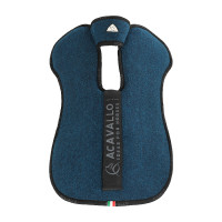 Amortisseur avec poche Acavallo double feutre Marine petrol Bleu Amortisseur avec poche Acavallo double feutre Marine petrol Bleu