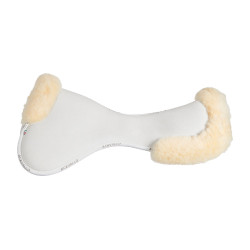 Amortisseur mousse à mémoire de forme Acavallo Close Contact mouton Blanc / naturel