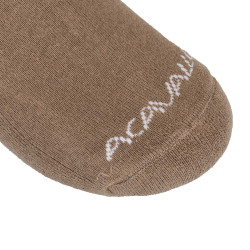 Chaussettes Acavallo en Coton avec Strass Marron / rose / strass marron