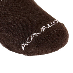 Chaussettes Acavallo en Coton avec Strass Marron / bleu / strass bleu Chaussettes Acavallo en Coton avec Strass Marron / bleu / strass bleu
