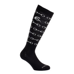 Chaussettes mi-mollet en coton Acavallo