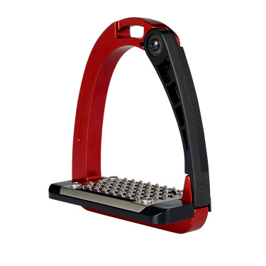 Étriers Acavallo Arena Alupro Junior Rouge