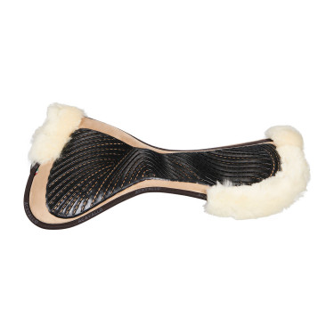 Amortisseur Acavallo Close Contact Classic Gel mémoire de forme mouton Sable / naturel Beige