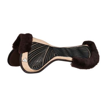 Amortisseur Acavallo Close Contact Classic Gel mémoire de forme mouton Sable / marron Beige Amortisseur Acavallo Close Contact Classic Gel mémoire de forme mouton Sable / marron Beige