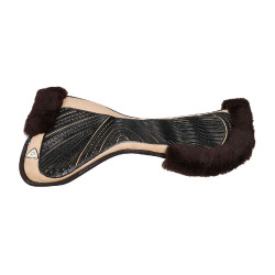 Amortisseur Acavallo Close Contact Classic Gel mémoire de forme mouton Sable / marron Beige Amortisseur Acavallo Close Contact Classic Gel mémoire de forme mouton Sable / marron Beige