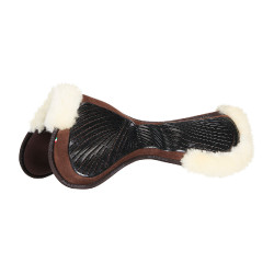 Amortisseur Acavallo Close Contact Classic Gel mémoire de forme mouton Marron / naturel Amortisseur Acavallo Close Contact Classic Gel mémoire de forme mouton Marron / naturel