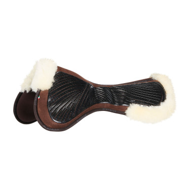 Amortisseur Acavallo Close Contact Classic Gel mémoire de forme mouton Marron / naturel Amortisseur Acavallo Close Contact Classic Gel mémoire de forme mouton Marron / naturel