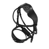 Bridon en cuir Acavallo Maestà Noir Bridon en cuir Acavallo Maestà Noir