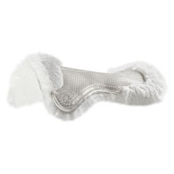 Amortisseur mixte Close Contact Acavallo Classic Mouton intégral Transparent / blanc