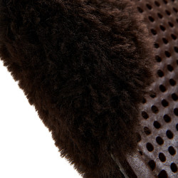 Amortisseur mixte Close Contact Acavallo Classic Mouton intégral Marron / marron Amortisseur mixte Close Contact Acavallo Classic Mouton intégral Marron / marron