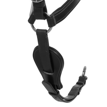 Collier de chasse martingale Acavallo en cuir 5 points Collier de chasse martingale Acavallo en cuir 5 points