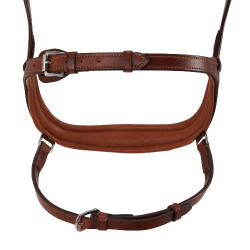 Bridon en cuir Acavallo Allegoria Cognac Marron