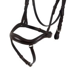 Bridon en cuir Acavallo Allegoria Marron foncé