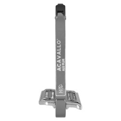 Étriers en aluminium Acavallo Arena Aluplus Titane Gris